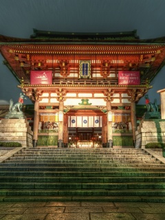 Китайский храм обои