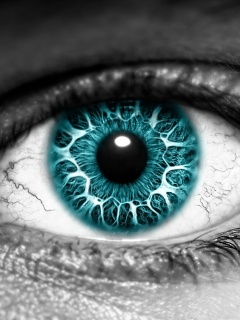Бирюзовый глаз обои