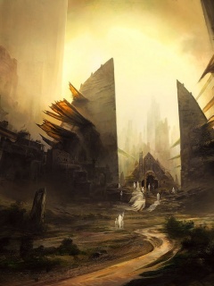 Затерянный город обои