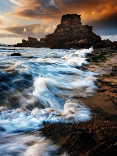 Побережье HDR обои