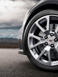 Колесо кадиллака обои