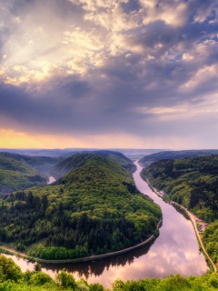 Извилистый каньон обои