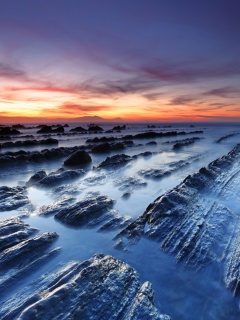 Рифы в тумане обои