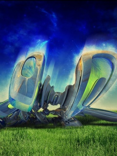 Нечто в поле обои