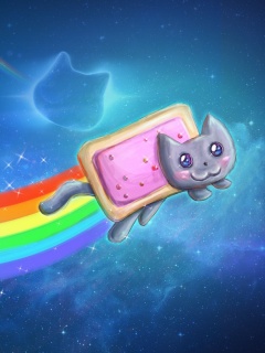 Nyan cat обои