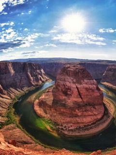 Каньон летом обои