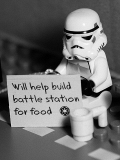 Помогу построить Звезду Смерти за еду обои