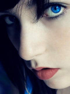 Наушники и девушка обои