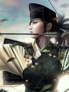 Лучница обои