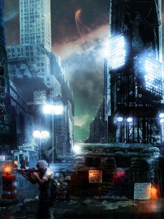 Укрепления на Таймс-сквер обои