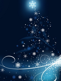 Волшебная елка обои