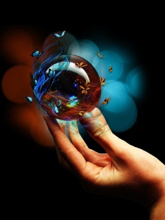 Волшебный шар обои