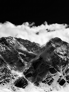 Снежные горы обои