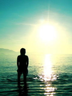 Море, солнце, девушки обои