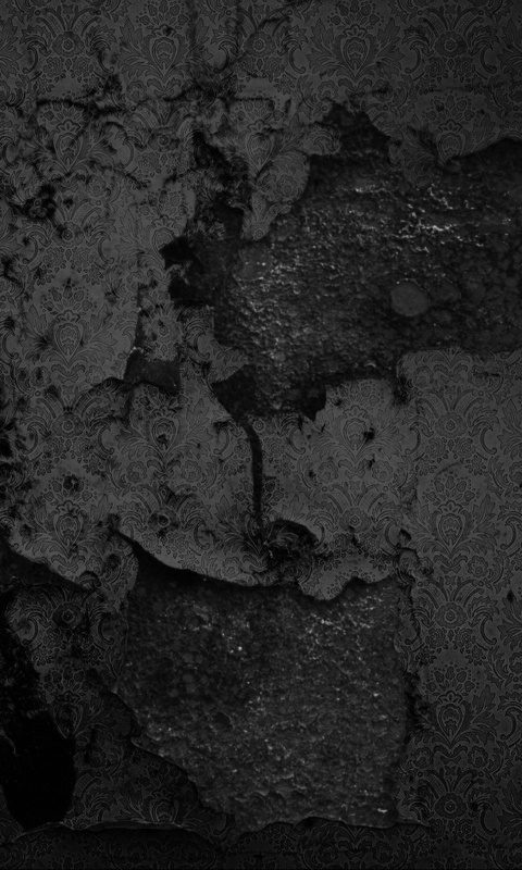 Обгоревшая стена обои