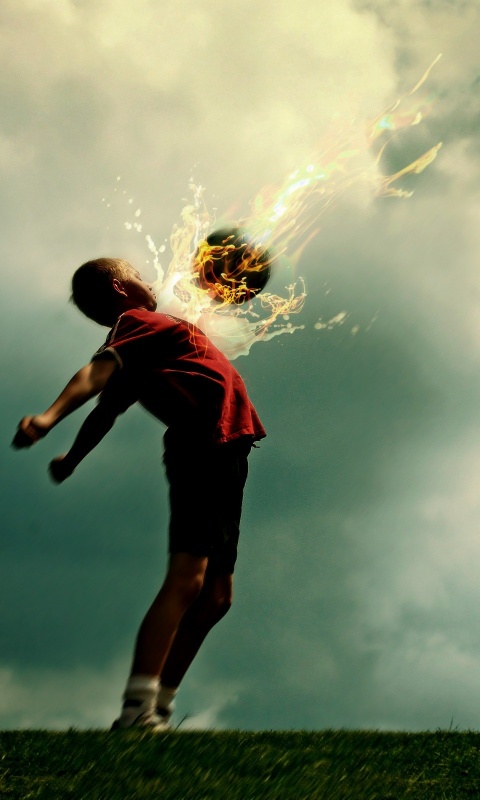 Футболист обои