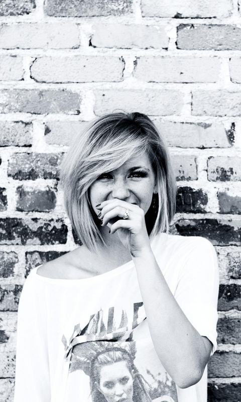 Смеющаяся девушка обои