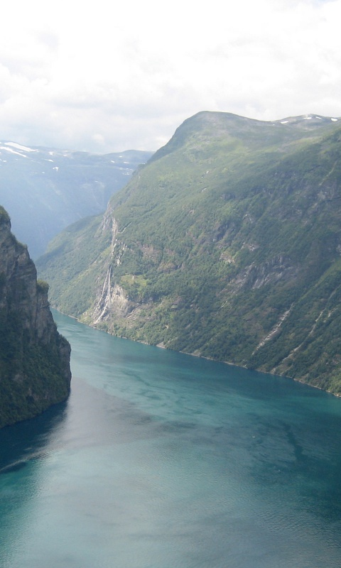 Горная река обои