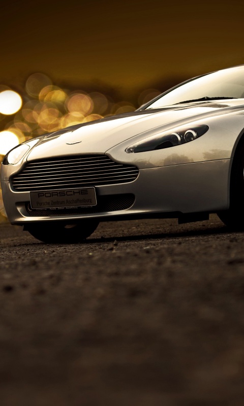 Серебряная машина обои