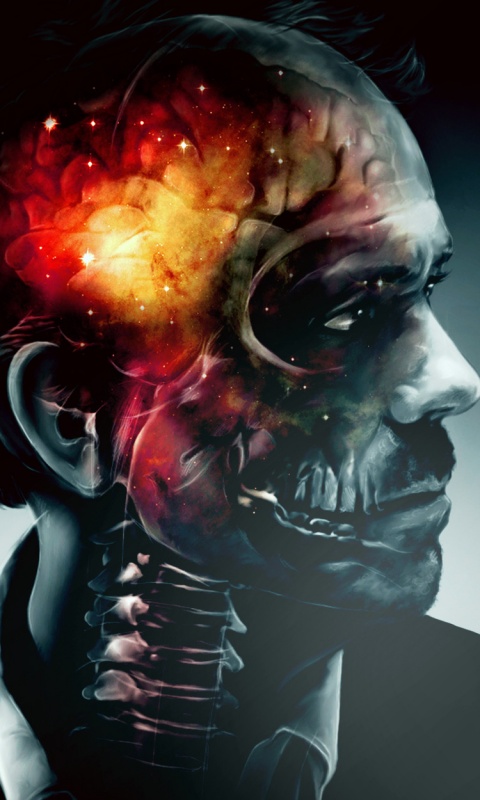 В голове доктора Хауса обои