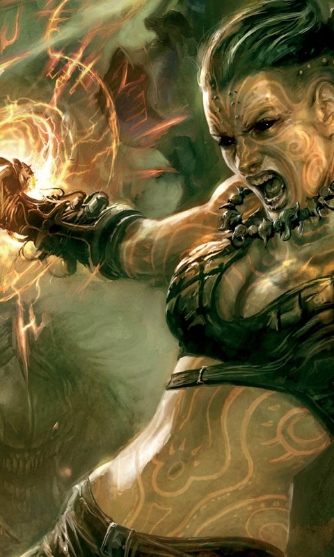 Колдунья обои