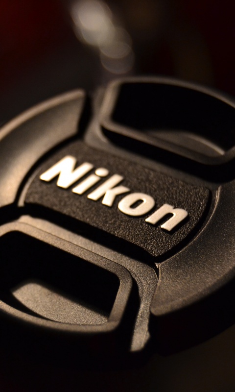 Крышечка от объектива Nikon обои