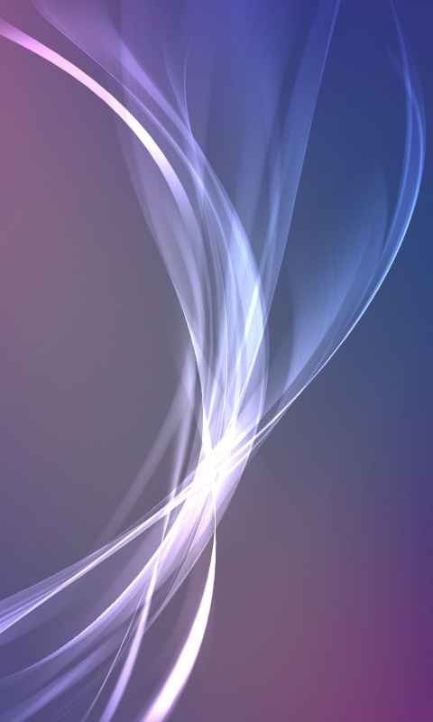 Прозрачный поток на сиреневом фоне обои