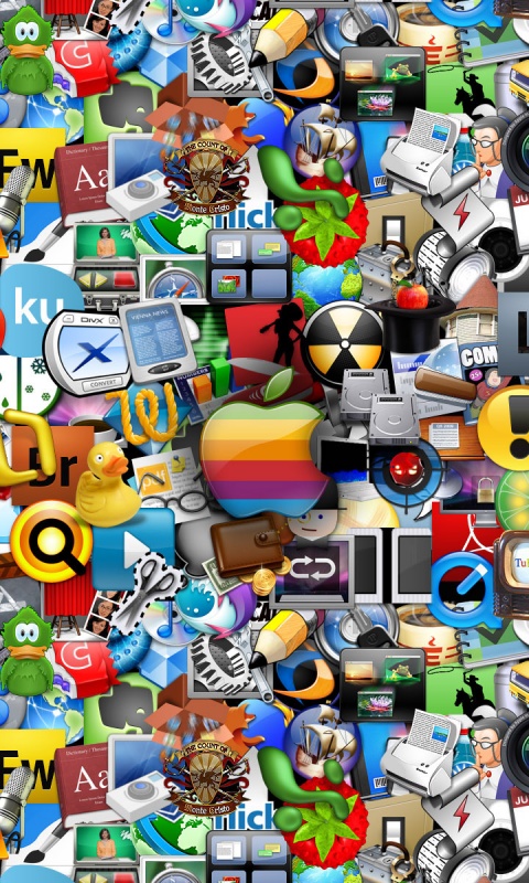 Иконки приложений для устройств Apple обои