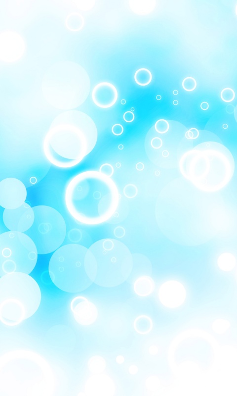 Белые круги и блики обои