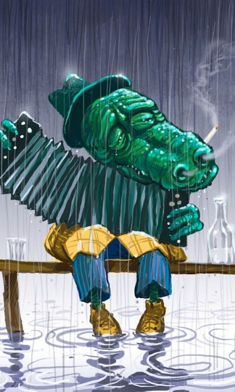 Гена и Чебурашка обои