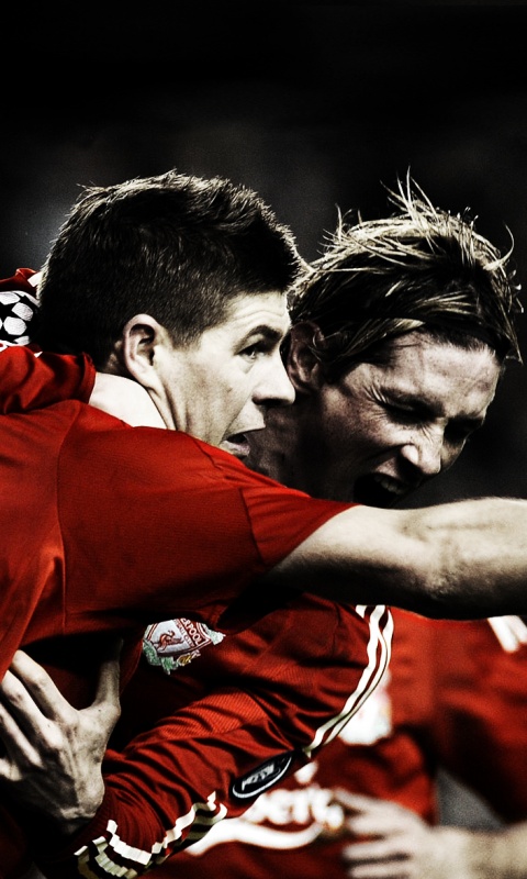 Радость от забитого гола обои