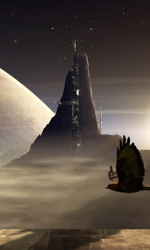 Город на другой планете обои