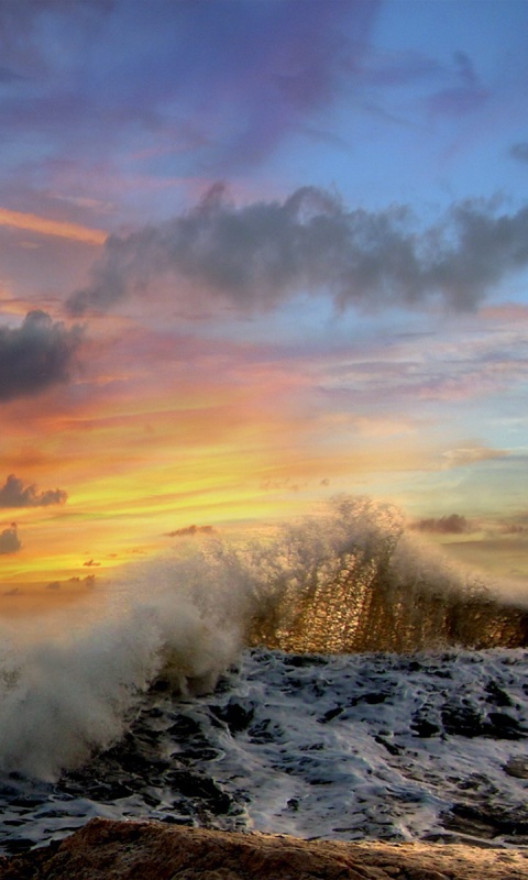 Бушующее море обои