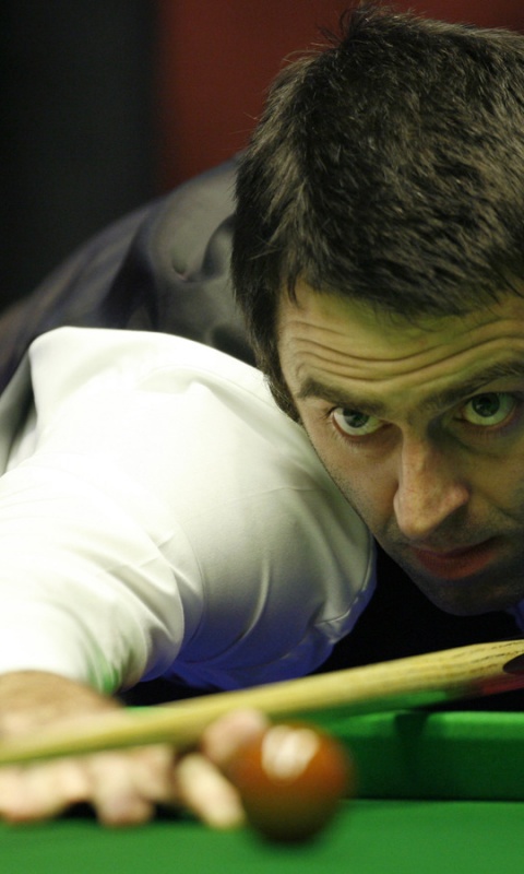 Игрок в бильярд обои