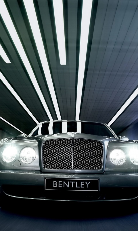 Бентли в тоннеле обои