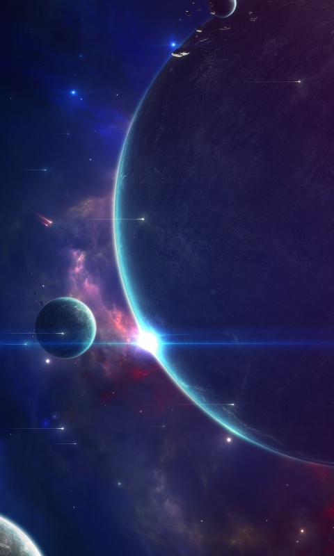 Мелкие спутнки обои