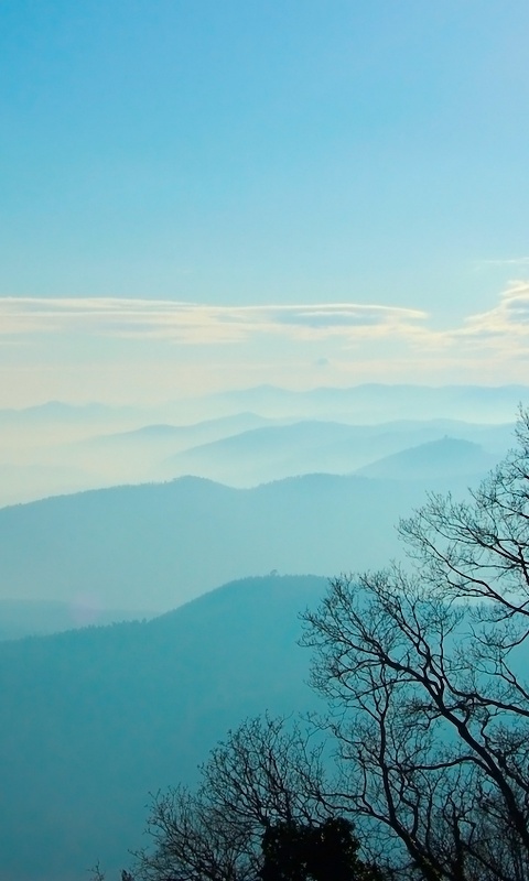 Голубые горы обои