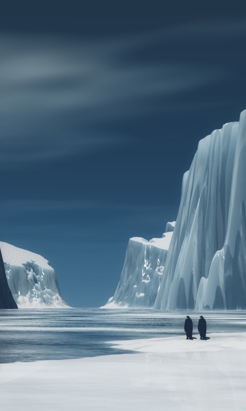 Ледяные горы обои