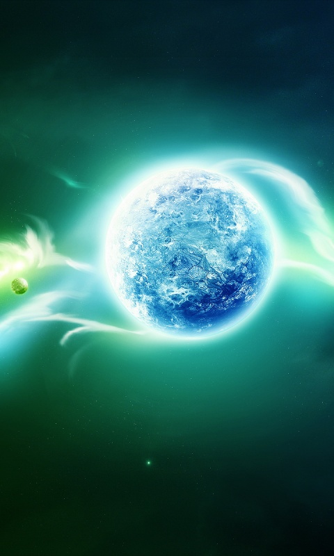 Ледяная планета обои