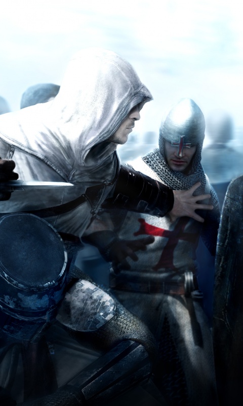 Ассасин убивает томплиера обои