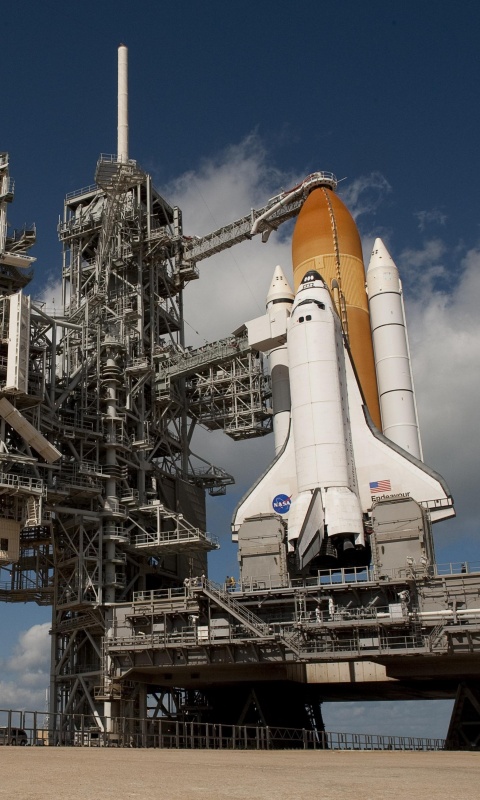 Шаттл на старте обои