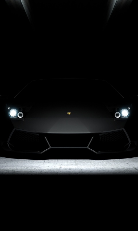 Ламборджини во тьме обои