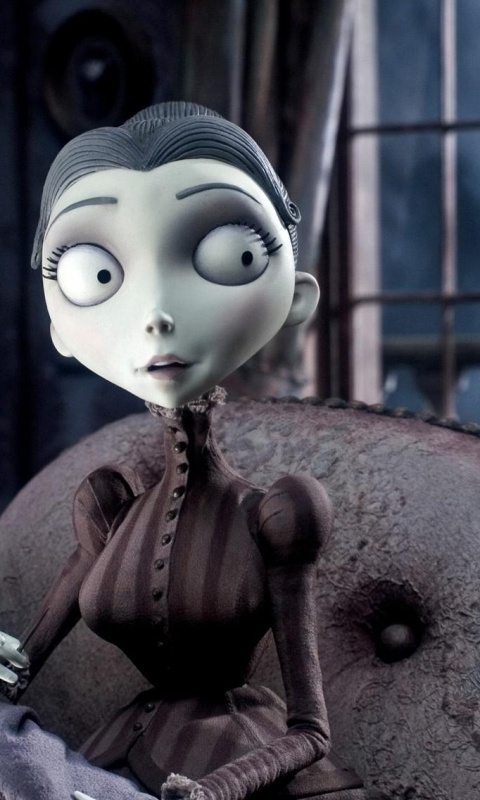 Мертвая невеста вышивает обои