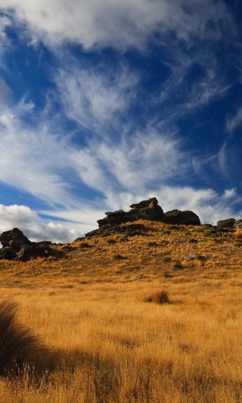 Дымящиеся скалы обои