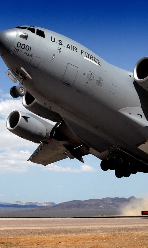 Транспортный самолет воздушных сил США обои