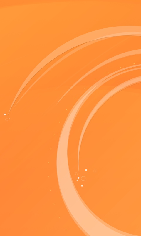 Оранжевая спираль обои