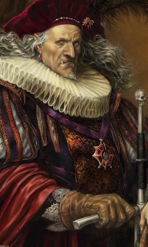 Портрет вампира обои