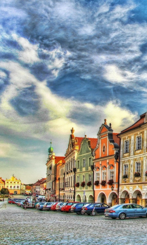 Домики в Чехии обои