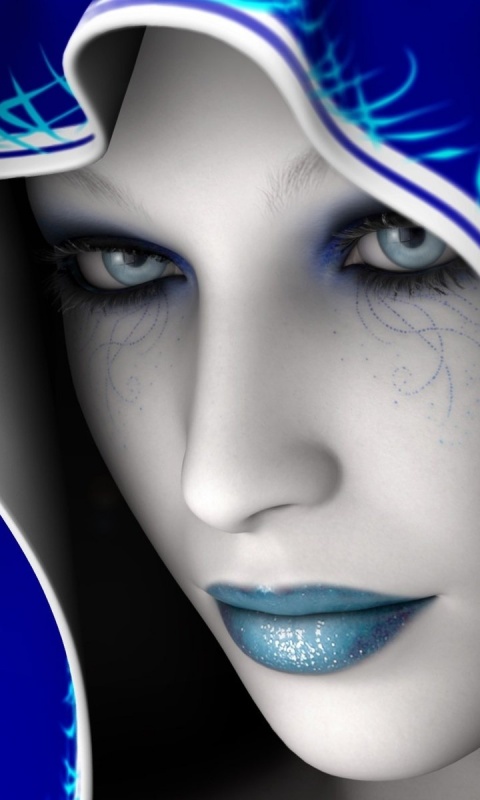 Магичка в капюшоне обои