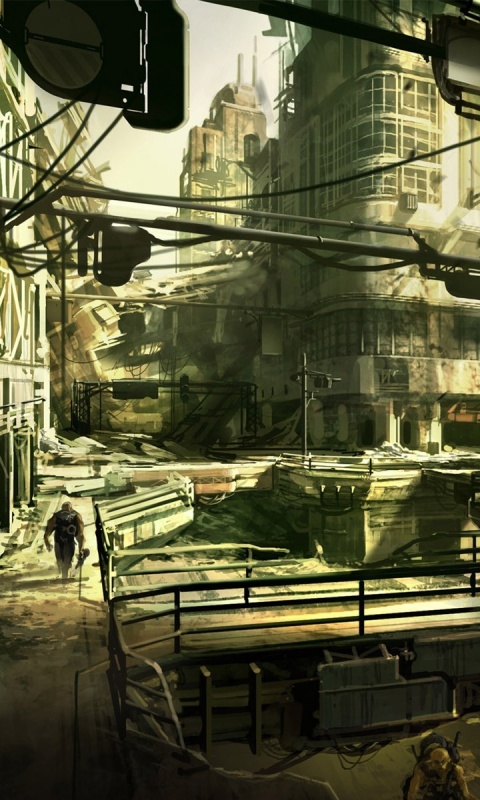 Локация из Fallout 3 обои